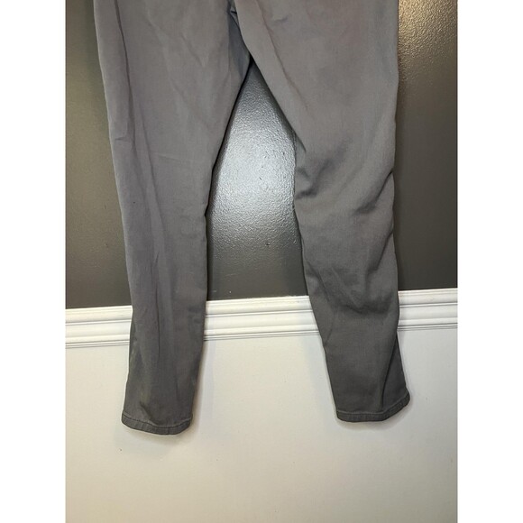 M Society Jeans Mens 40x32 Gray Moto Biker Distressed Zipper Pocket Stretch - Picture 6 of 8